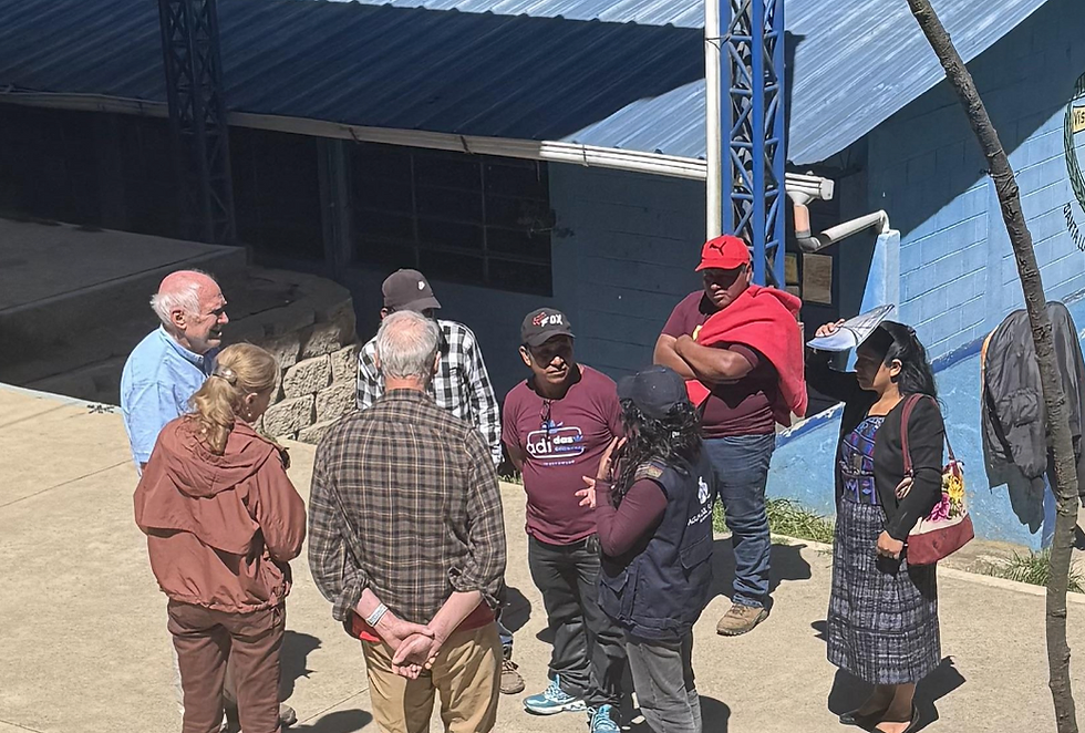 Meeting with the people of Vista Hermosa